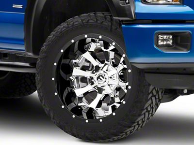 Fuel Wheels Assault Chrome 6-Lug Wheel; 22x12; -44mm Offset (15-20 F-150)