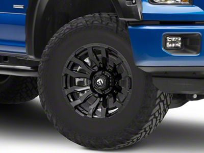 Fuel Wheels Blitz Gloss Black 6-Lug Wheel; 17x9; -12mm Offset (15-20 F-150)