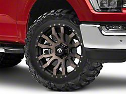 Fuel Wheels Blitz Matte Black with Double Dark Tint 6-Lug Wheel; 20x9; 20mm Offset (21-24 F-150)