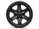 Fuel Wheels Block Beadlock Matte Black 6-Lug Wheel; 17x8.5; 0mm Offset (21-24 F-150)