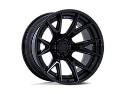 Fuel Wheels Catalyst Matte Black with Gloss Black Lip 6-Lug Wheel; 20x9; 20mm Offset (21-24 F-150)