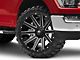 Fuel Wheels Contra Matte Black Milled 6-Lug Wheel; 22x10; -19mm Offset (21-24 F-150)