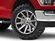 Fuel Wheels Contra Platinum Brushed Gunmetal with Tinted Clear 6-Lug Wheel; 20x10; -19mm Offset (21-25 F-150)