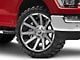 Fuel Wheels Contra Platinum Brushed Gunmetal with Tinted Clear 6-Lug Wheel; 22x10; -19mm Offset (21-24 F-150)