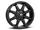 Fuel Wheels Coupler Gloss Black 6-Lug Wheel; 20x9; 1mm Offset (15-20 F-150)