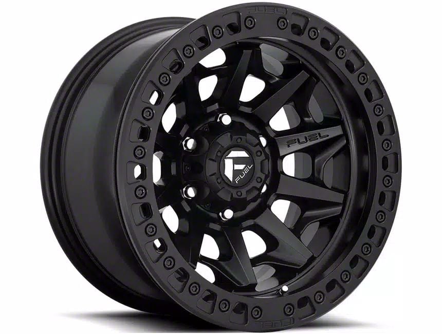 Fuel Wheels F-150 Covert Beadlock Matte Black 6-Lug Wheel; 17x9; -15mm ...