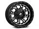 Fuel Wheels Crush Gloss Machined Double Dark Tint 6-Lug Wheel; 18x9; -12mm Offset (21-25 F-150)