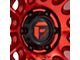 Fuel Wheels Cycle Candy Red with Black Ring 6-Lug Wheel; 20x9; 1mm Offset (21-24 F-150)