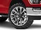 Fuel Wheels Flame Platinum 6-Lug Wheel; 22x12; -44mm Offset (21-24 F-150)