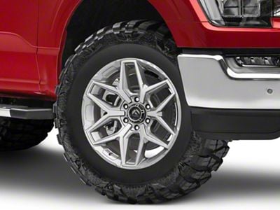 Fuel Wheels Flux Platinum 6-Lug Wheel; 18x9; 20mm Offset (21-24 F-150)