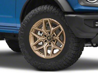 Fuel Wheels Flux Platinum Bronze 6-Lug Wheel; 18x9; 1mm Offset (21-24 F-150)