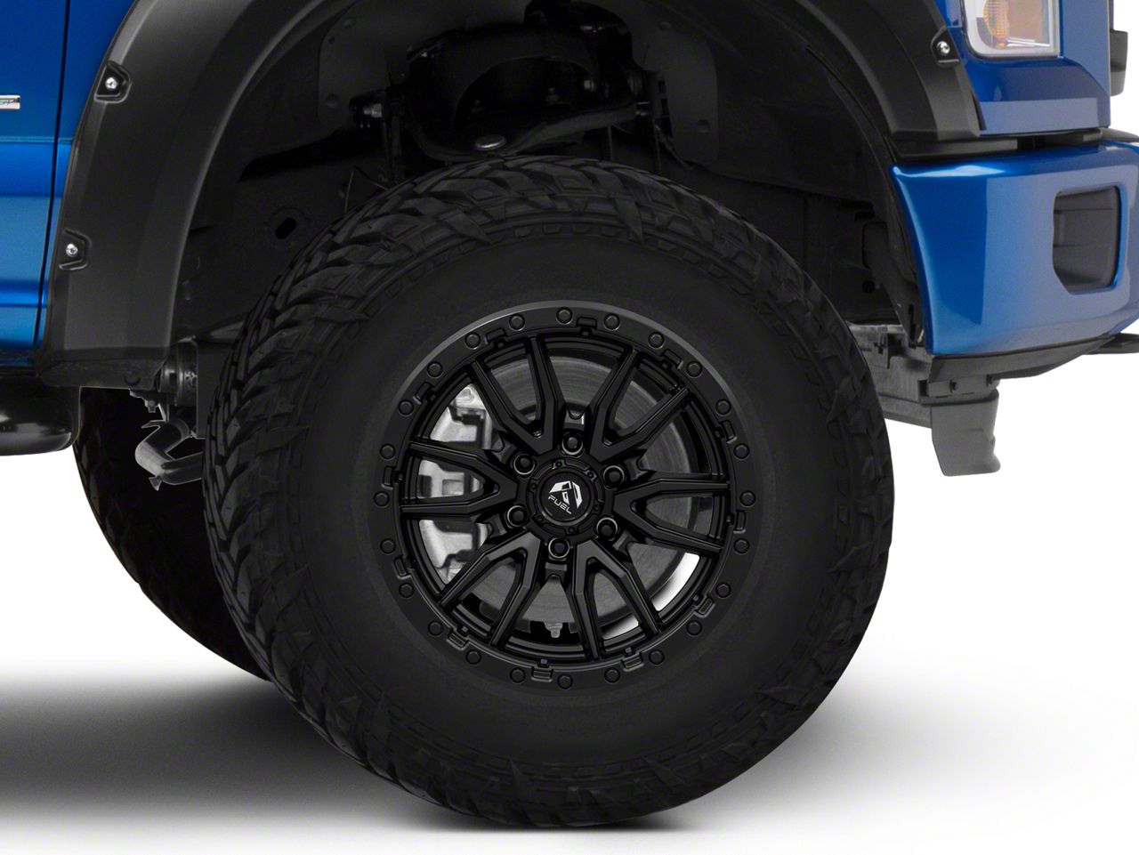 F-150 18x9 Fuel Rebel Wheel & 33in Toyo All-terrain Open Country A T 