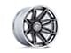 Fuel Wheels Fusion Forged Brawl Platinum with Chrome Lip 6-Lug Wheel; 22x10; -18mm Offset (21-24 F-150)
