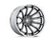 Fuel Wheels Fusion Forged Burn Platinum with Chrome Lip 6-Lug Wheel; 22x10; -18mm Offset (21-25 F-150)