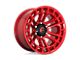 Fuel Wheels Heater Candy Red Machined 6-Lug Wheel; 20x10; -18mm Offset (21-24 F-150)