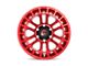 Fuel Wheels Heater Candy Red Machined 6-Lug Wheel; 20x10; -18mm Offset (21-24 F-150)