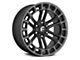 Fuel Wheels Heater Matte Black Double Dark Tint Machined 6-Lug Wheel; 20x9; 1mm Offset (21-24 F-150)
