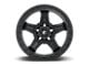 Fuel Wheels Kicker Matte Black 6-Lug Wheel; 20x9; 20mm Offset (15-20 F-150)