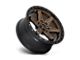 Fuel Wheels Kicker Matte Bronze with Black Bead Ring 6-Lug Wheel; 20x9; 20mm Offset (21-24 F-150)