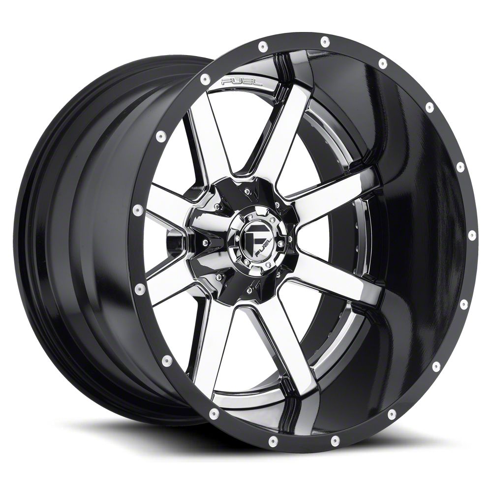 Fuel Wheels F-150 Maverick Chrome 6-Lug Wheel; 24x14; -75mm Offset ...