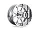 Fuel Wheels Maverick Chrome 6-Lug Wheel; 22x9.5; 20mm Offset (21-24 F-150)