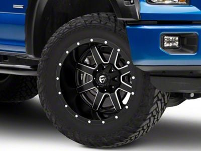 Fuel Wheels Maverick Matte Black Milled 6-Lug Wheel; 20x12; -44mm Offset (15-20 F-150)