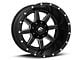 Fuel Wheels Maverick Matte Black Milled 6-Lug Wheel; 20x14; -76mm Offset (15-20 F-150)