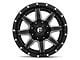 Fuel Wheels Maverick Matte Black Milled 6-Lug Wheel; 22x10; 10mm Offset (21-24 F-150)