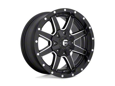 Fuel Wheels Maverick Matte Black Milled 6-Lug Wheel; 22x12; -45mm Offset (21-24 F-150)