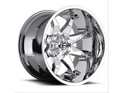 Fuel Wheels Octane Chrome 6-Lug Wheel; 20x12; -44mm Offset (15-20 F-150)