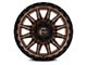 Fuel Wheels Piston Matte Bronze with Gloss Black Lip 6-Lug Wheel; 20x9; 1mm Offset (21-24 F-150)