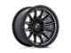 Fuel Wheels Piston Matte Gunmetal with Gloss Black Lip 6-Lug Wheel; 22x10; -18mm Offset (21-24 F-150)