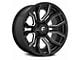 Fuel Wheels Rage Gloss Black Milled 6-Lug Wheel; 24x12; -44mm Offset (21-25 F-150)