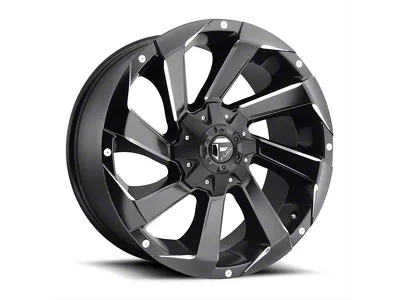 Fuel Wheels Razor Matte Black Milled 6-Lug Wheel; 18x9; 20mm Offset (15-20 F-150)