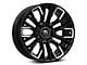 Fuel Wheels Rebar Gloss Black Milled 6-Lug Wheel; 20x10; -18mm Offset (21-24 F-150)