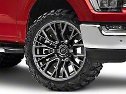 Fuel Wheels Rebar Matte Gunmetal 6-Lug Wheel; 22x12; -44mm Offset (21-25 F-150)