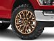 Fuel Wheels Rebar Platinum Bronze Milled 6-Lug Wheel; 20x9; 20mm Offset (21-24 F-150)