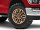 Fuel Wheels Rebar Platinum Bronze Milled 6-Lug Wheel; 17x9; -12mm Offset (21-24 F-150)