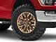 Fuel Wheels Rebar Platinum Bronze Milled 6-Lug Wheel; 17x9; 1mm Offset (21-25 F-150)