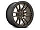 Fuel Wheels Rebel Matte Bronze with Black Bead Ring 6-Lug Wheel; 18x9; 1mm Offset (21-25 F-150)