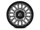 Fuel Wheels Rincon Matte Gunmetal with Black Lip 6-Lug Wheel; 17x9; 1mm Offset (21-24 F-150)