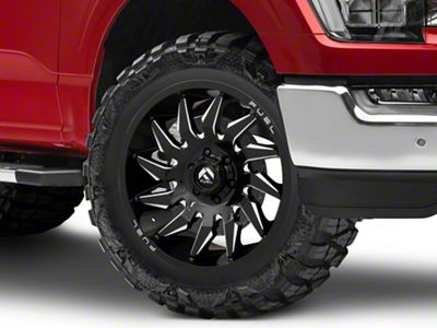 Fuel Wheels Saber Gloss Black Milled 6-Lug Wheel; 20x10; -18mm Offset (21-25 F-150)