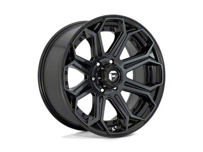 Fuel Wheels Siege Gloss Machined Double Dark Tint 6-Lug Wheel; 20x9; 20mm Offset (21-25 F-150)