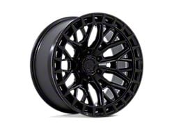 Fuel Wheels Sigma Blackout with Gloss Black Lip 6-Lug Wheel; 20x9; 1mm Offset (21-25 F-150)