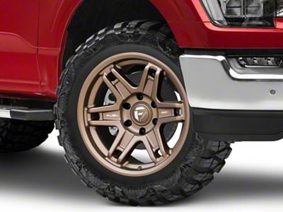 Fuel Wheels Slayer Matte Bronze 6-Lug Wheel; 20x9; 1mm Offset (21-25 F-150)