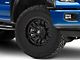 Fuel Wheels Sledge Gloss and Matte Black 6-Lug Wheel; 17x9; -12mm Offset (15-20 F-150)