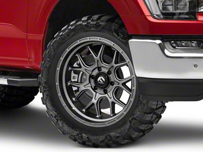 Fuel Wheels Tech Matte Anthracite 6-Lug Wheel; 20x10; -18mm Offset (21-25 F-150)