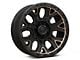 Fuel Wheels Traction Matte Black with Double Dark Tint 6-Lug Wheel; 17x9; 1mm Offset (21-24 F-150)