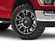 Fuel Wheels Vapor Matte Black Double Dark Tint 6-Lug Wheel; 20x9; 1mm Offset (21-24 F-150)