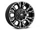 Fuel Wheels Vapor Matte Black Double Dark Tint 6-Lug Wheel; 20x9; 1mm Offset (21-24 F-150)